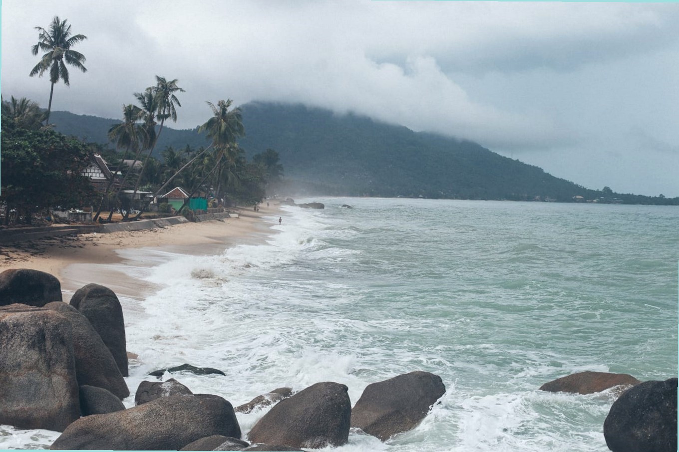 lamai beach photo